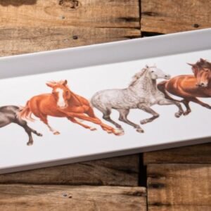 Horses By Charlotte Sandwich Tray