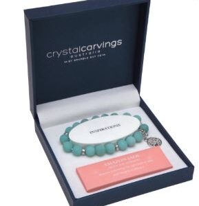 Tol Amazon Jade Matte Tree Of Life Charm 10mm Bead