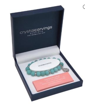 Tol Amazon Jade Matte Tree Of Life Charm 10mm Bead