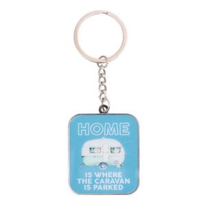 Caravan Home Keychain