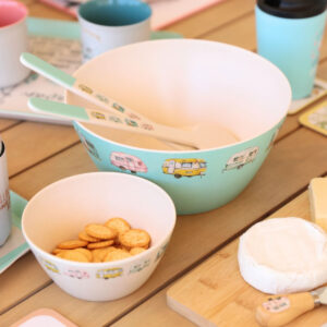 Caravan Bamboo Melamine Salad Bowl