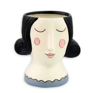 Baby Rose Blk Planter/pen Holder