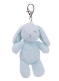 Mary Meyer Soft Bunny Blue Bag Charm