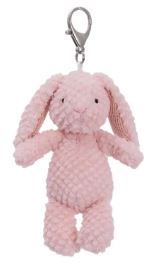Mary Meyer Nubby Bunny Pink Bag Charm