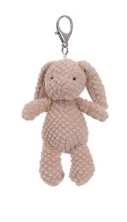 Mary Meyer Nubby Bunny Tan Bag Charm