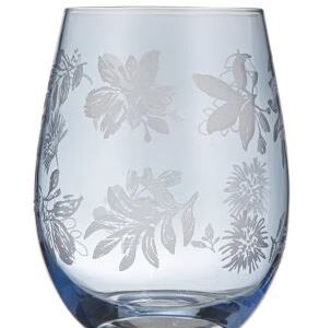 Moss Man Blue Etched Pk Tumbler