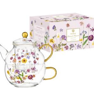 Pressed Flowers Tea For One