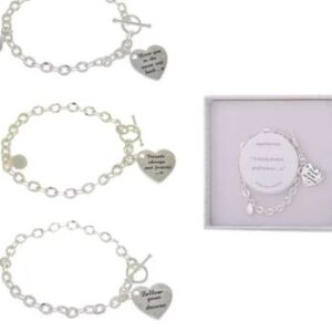 Eqlb Heart Msg Bracelet