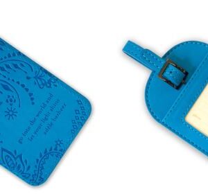 Amalfi Blue Luggage Tag