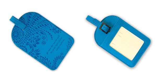 Amalfi Blue Luggage Tag
