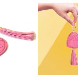 Luxe Key Chain Rose Quartz