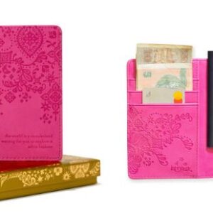 Persian Pink Passport Wallet