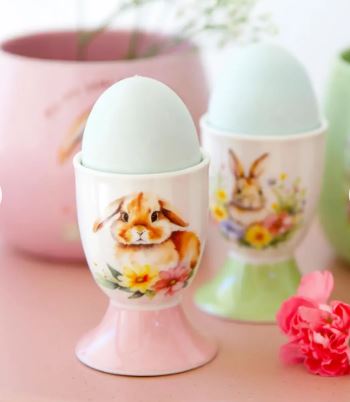 Easter Sage Bunny Egg Cup