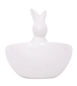 Easter Ceramic Bunny And Egg Bowl
