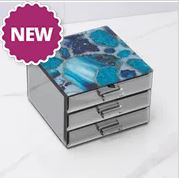Crystal Aura Jewelery 2 Drawer