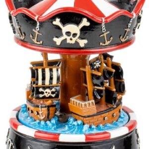 Carousel Black Canopy Pirate Ships