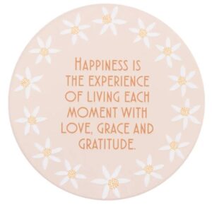 Tuscan Sun Happiness Ceramic Coaster