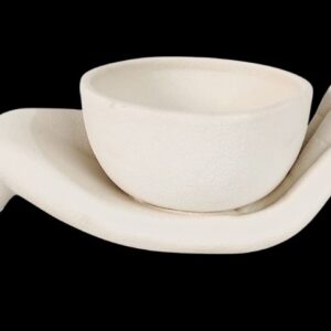 Santorini Hand Bowl White 22 Cm