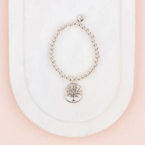 Silver Tree Bracelet