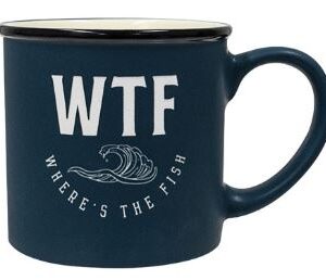 Wtf Where's The Fish Mega Mug