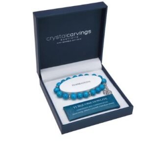 Tol316-bracelet-treeoflite-turquoise-rhodium-10mmbead